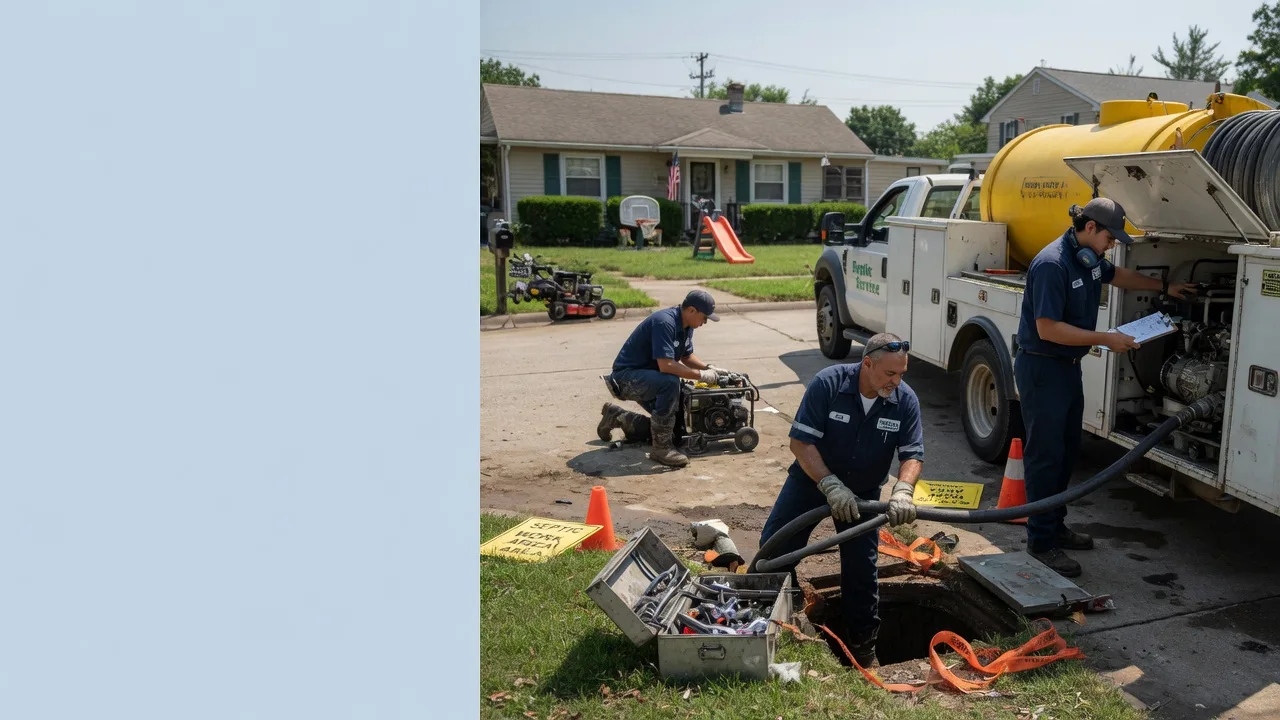 Septic Tank Pumping in Geismar, LA near me